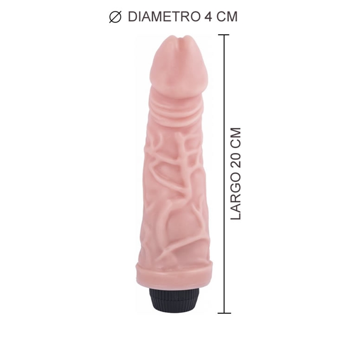 Americano vibrador grande piel