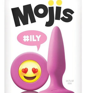 Joya anal de silicona con carita