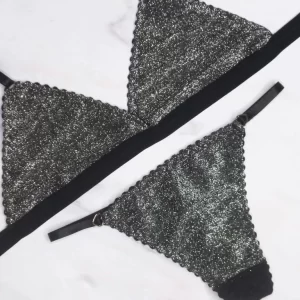 Conjunto Shiny lurex