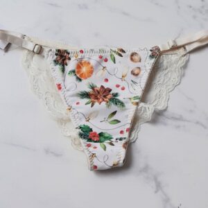 Panty nueces y naranjo