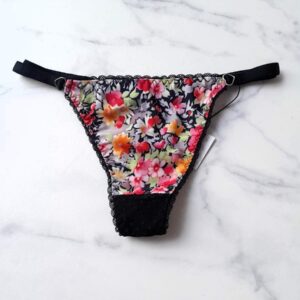 Panty duraznos y rosas
