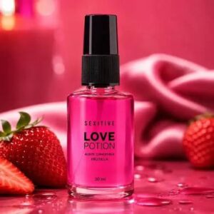 Aceite besos íntimos Love potion frutilla